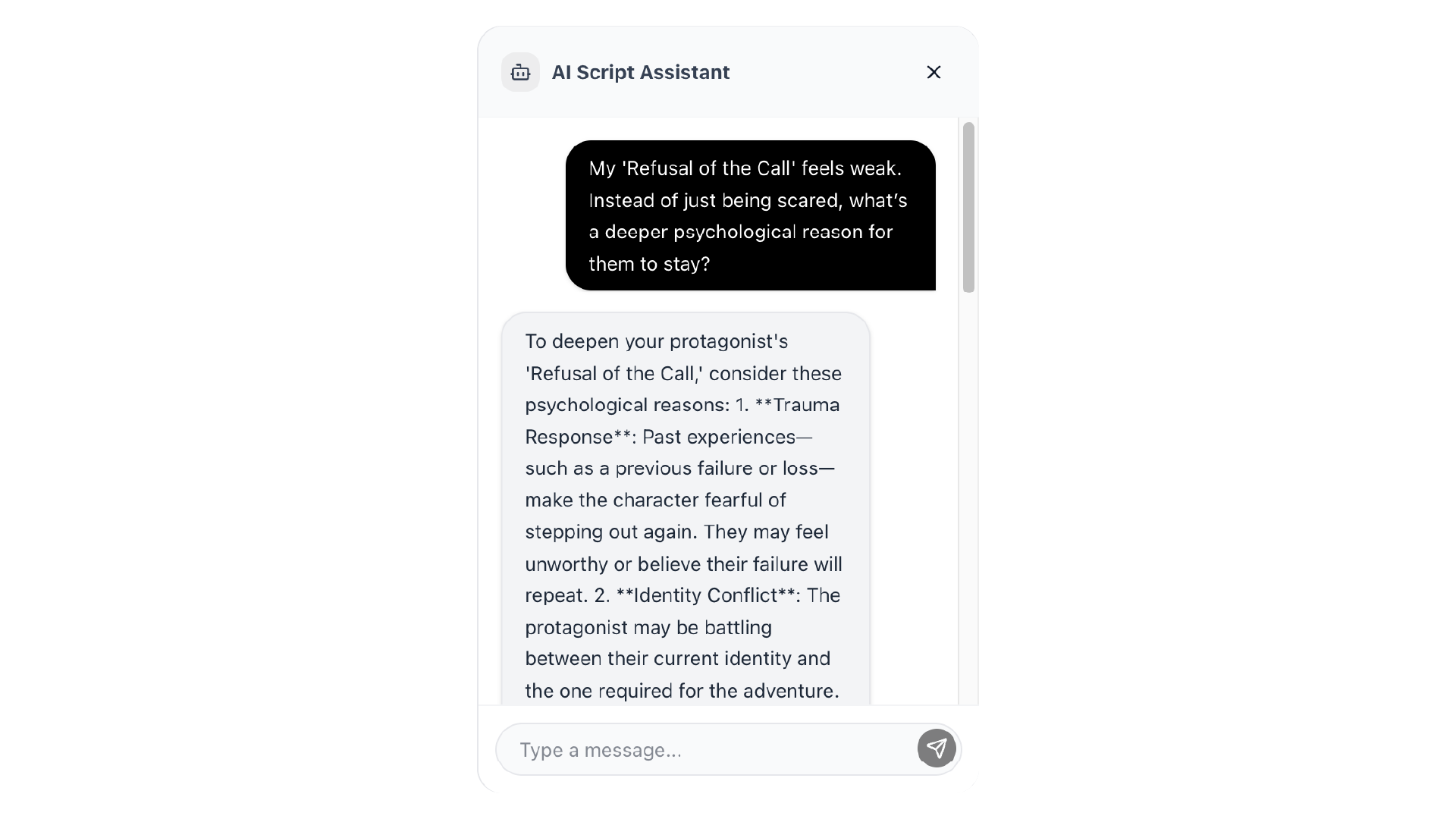 AI Script Assistant